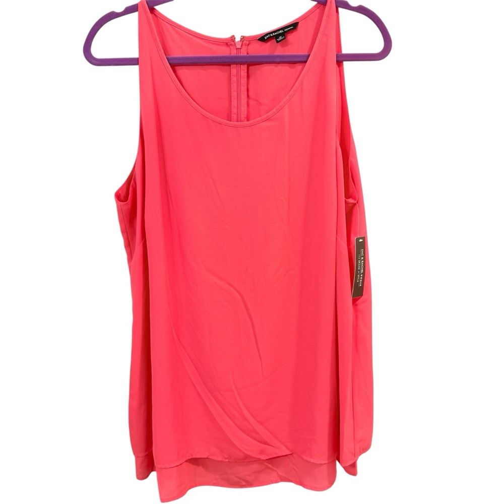 Zac & Rachel Pink Sleevless Blouse | 1X | NWT